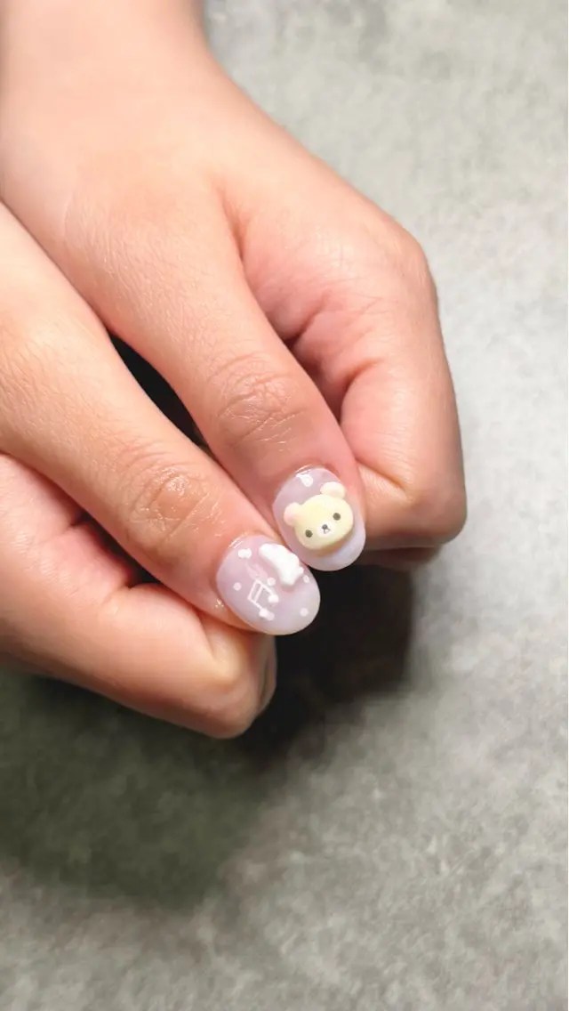 ネイル ハンドネイル ハンドケア shino🌟 痛ネイルのネイルデザイン