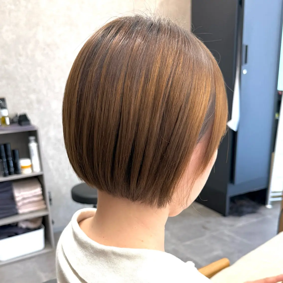 ショート ボブ カット トリートメント 似合わせボブ🎀🫧 千葉 優希のヘアスタイル