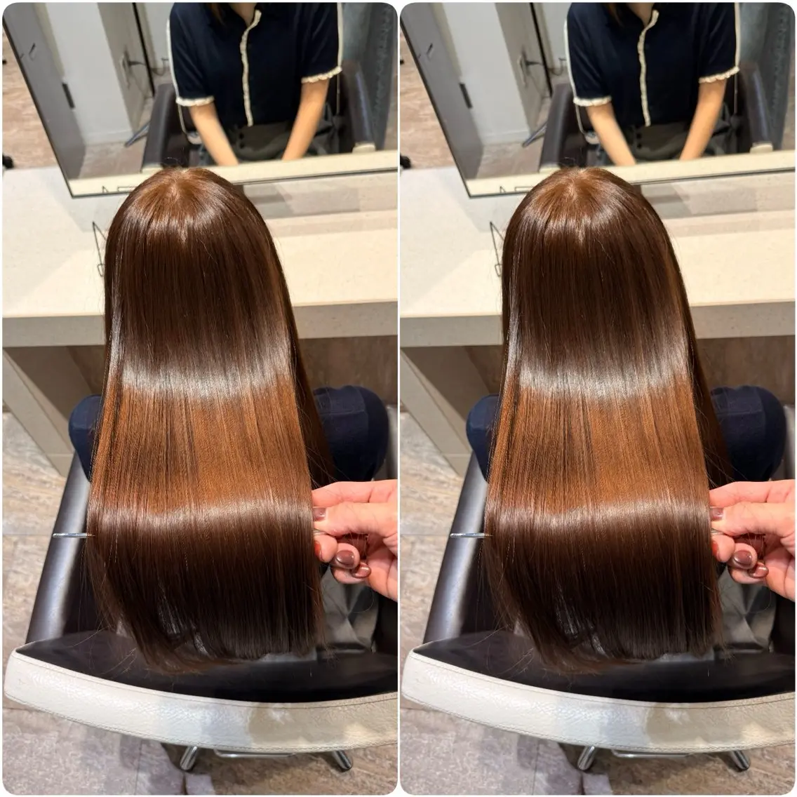 ロング カラー カット 縮毛矯正 トリートメント ヘッドスパ 🌹ULTOWA🌹 髪質改善/縮毛/店長のヘアスタイル