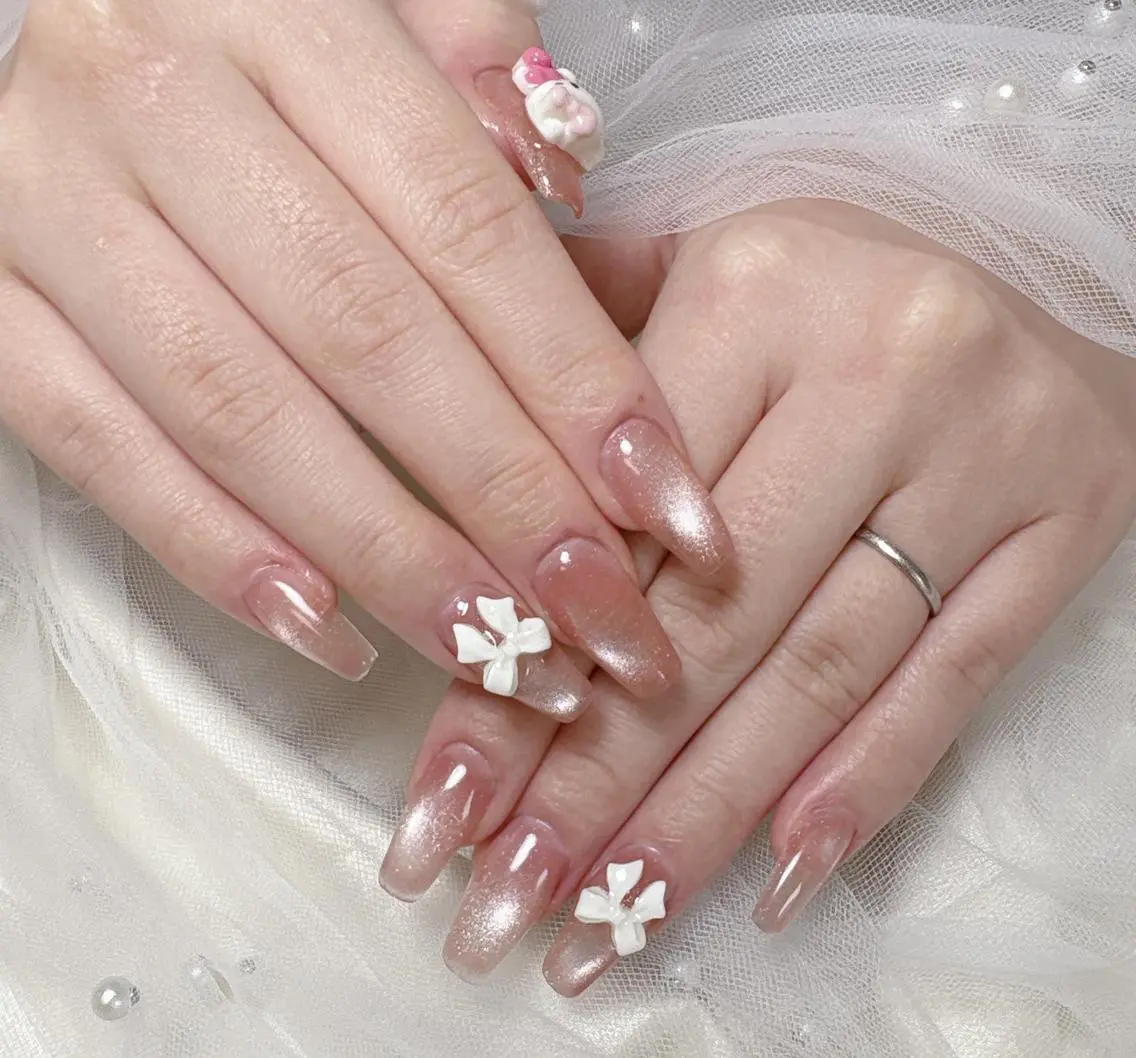 ネイル 持ち込み オフィスネイル スカルプネイル ハンドネイル ハンドケア 🎀長さだし船橋🎀 ネイルサロンのネイルデザイン