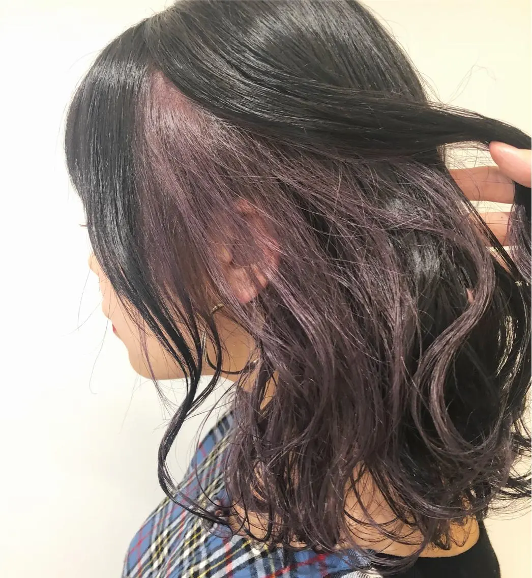 ミディアム ヘアカラー sano sayakaのヘアスタイル