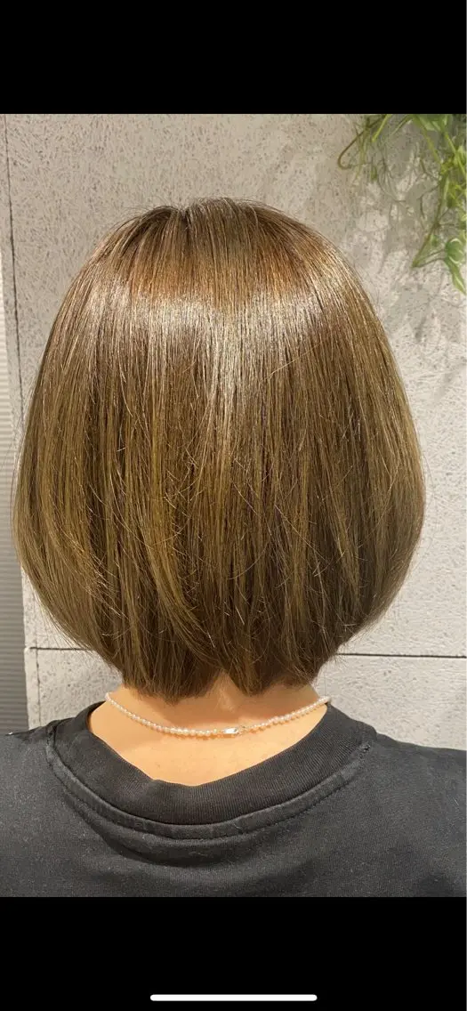 ミディアム トリートメント Nakashima Akiのヘアスタイル