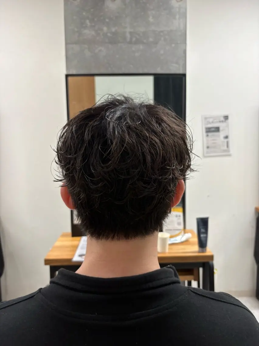 パーマ メンズ 下北沢メンズパーマ 特化園田　楓莉のヘアスタイル