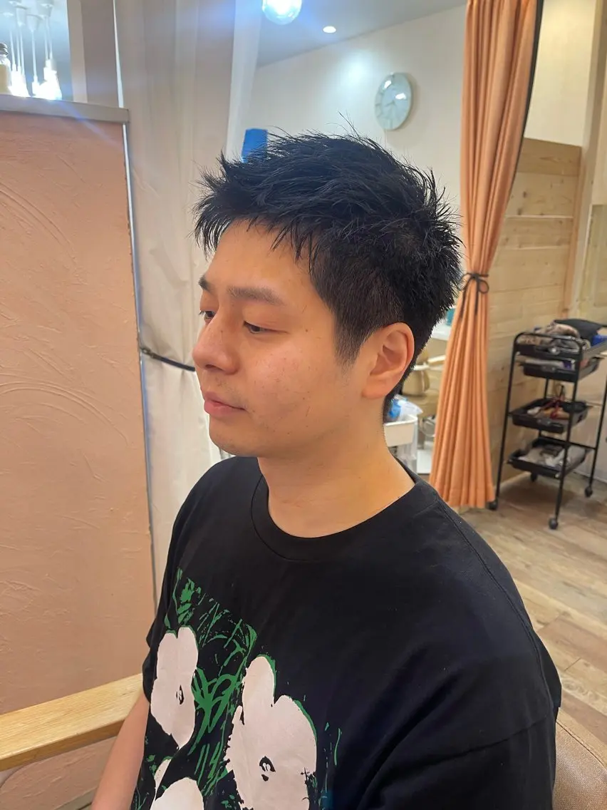 ショート メンズhair /こえびのヘアスタイル