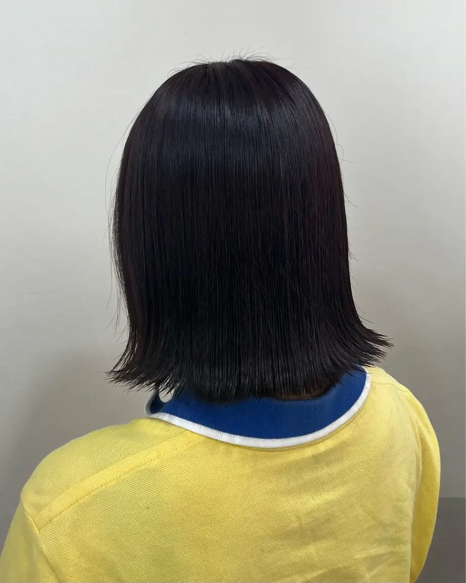 ミディアム カラー ボブレイヤー ブリーチ 透明感カラー デザインカラー ハイトーンカラー ヘアカラー トリートメント sayuri /大阪・心斎橋美容師のヘアスタイル