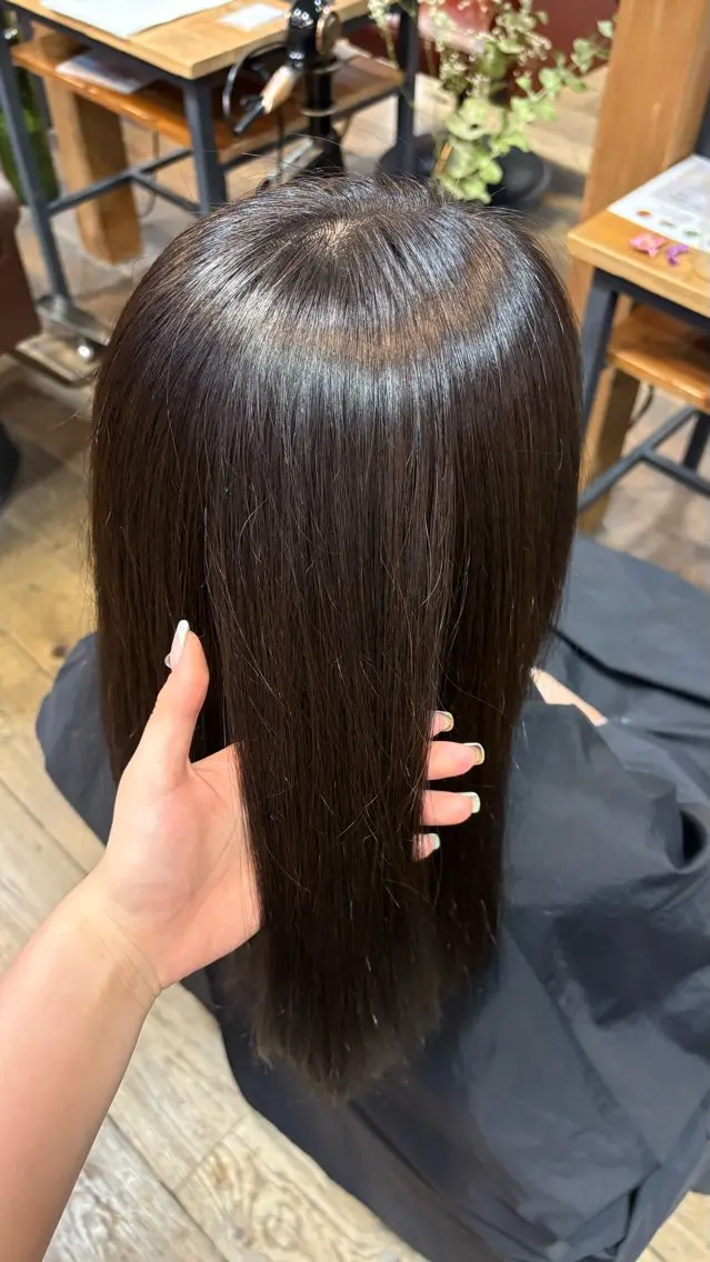 ロング カラー 時森 咲良のヘアスタイル