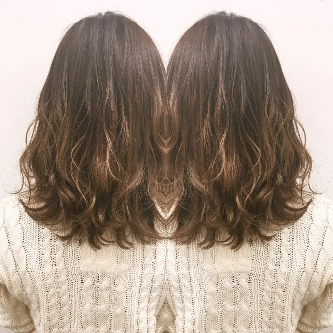 ミディアム レイヤーカット ❤️千葉県代表❤️ 店長❤️柿本翔一朗のヘアスタイル
