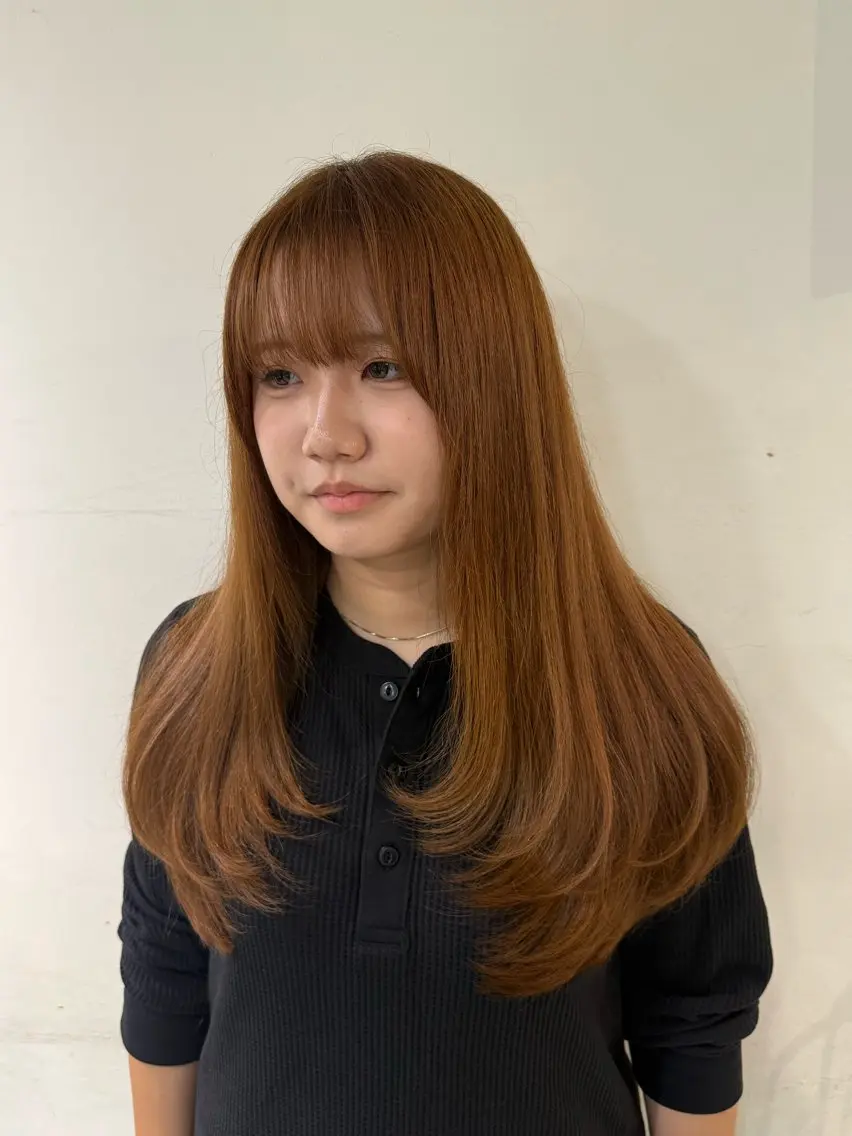 ロング カラー レイヤーカット カット ヘアカラー 🌈レイヤーカット/ ハイトーン🌈タクマのヘアスタイル