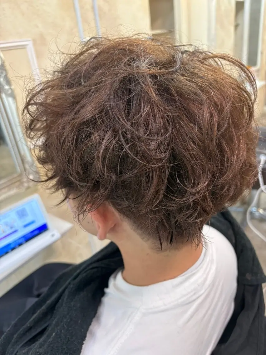 メンズ限定メニューの写真