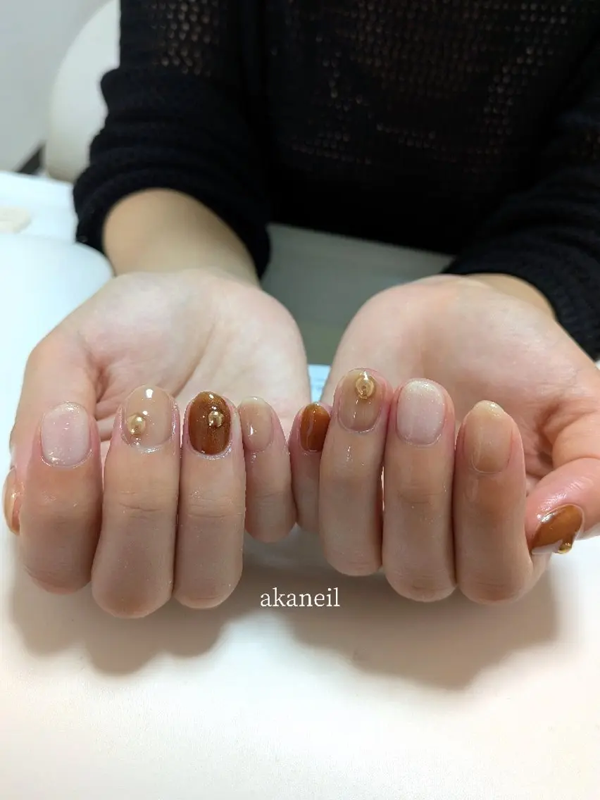 ネイル ハンドネイル 【akaneil】 アカネのネイルデザイン