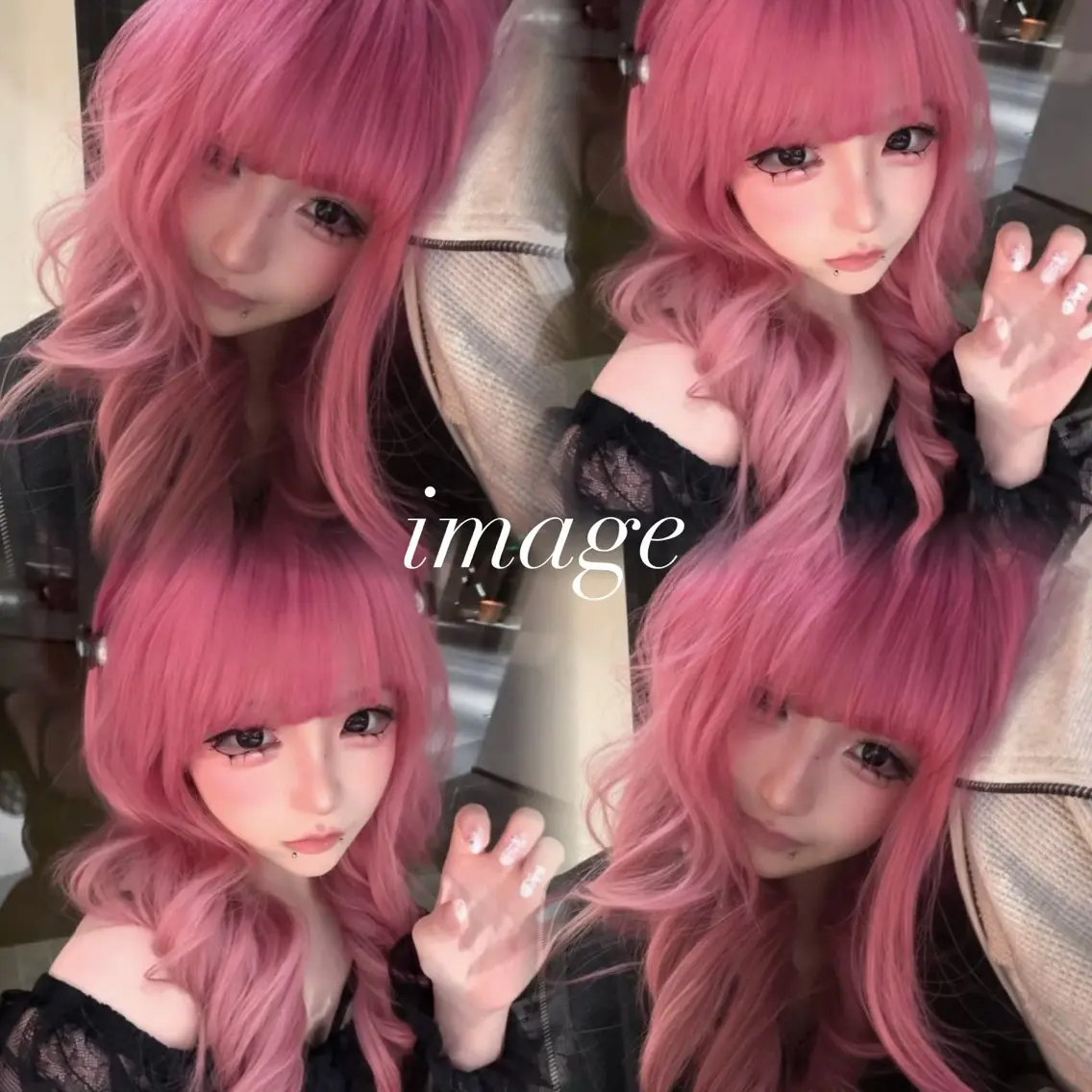 カラー 𝕹𝖔𝖆 🪽⋆⊹𓂃 ࣪ ˖のヘアスタイル