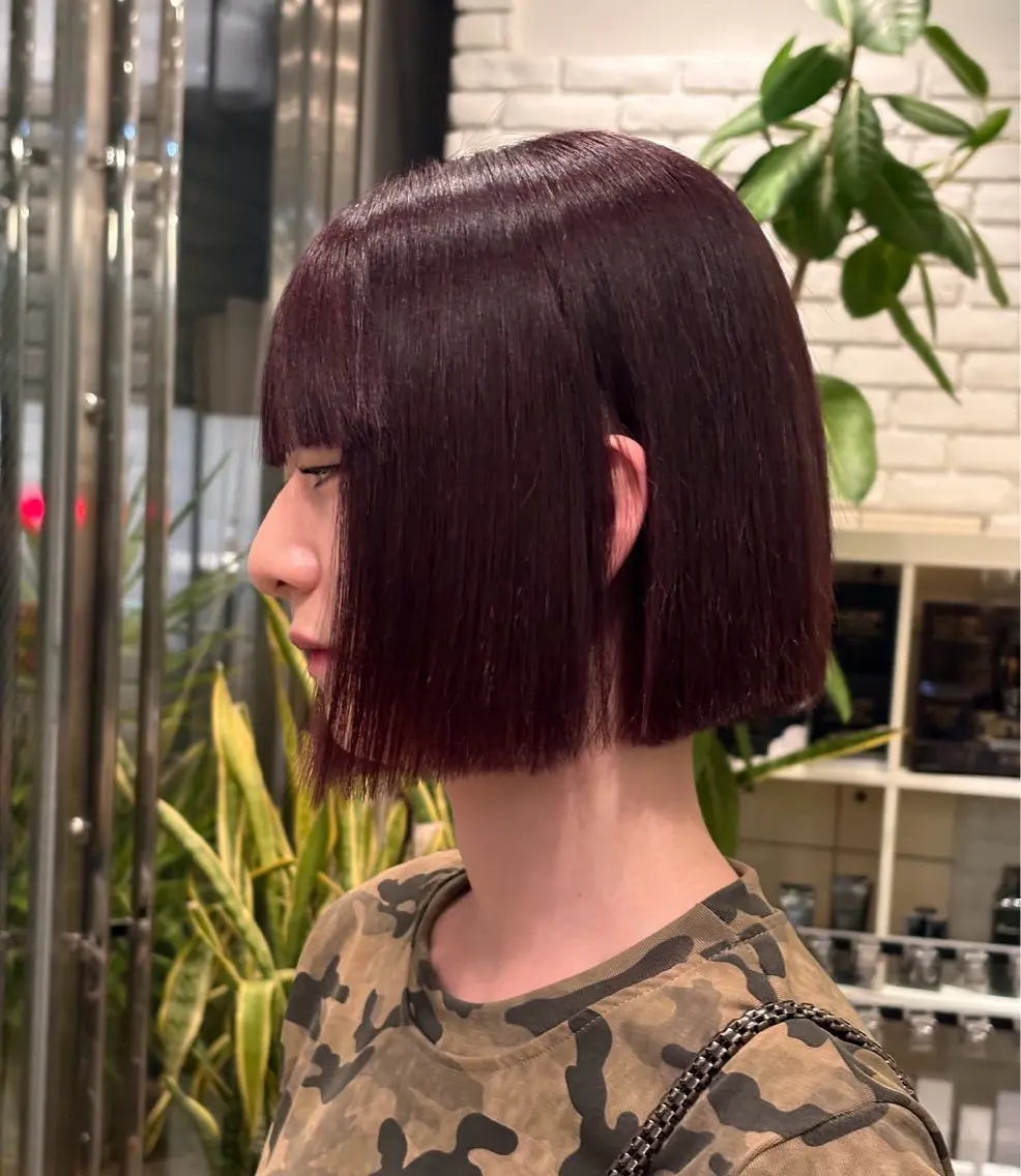 ショート riko表参道/ ボブ/アンニュイヘアのヘアスタイル