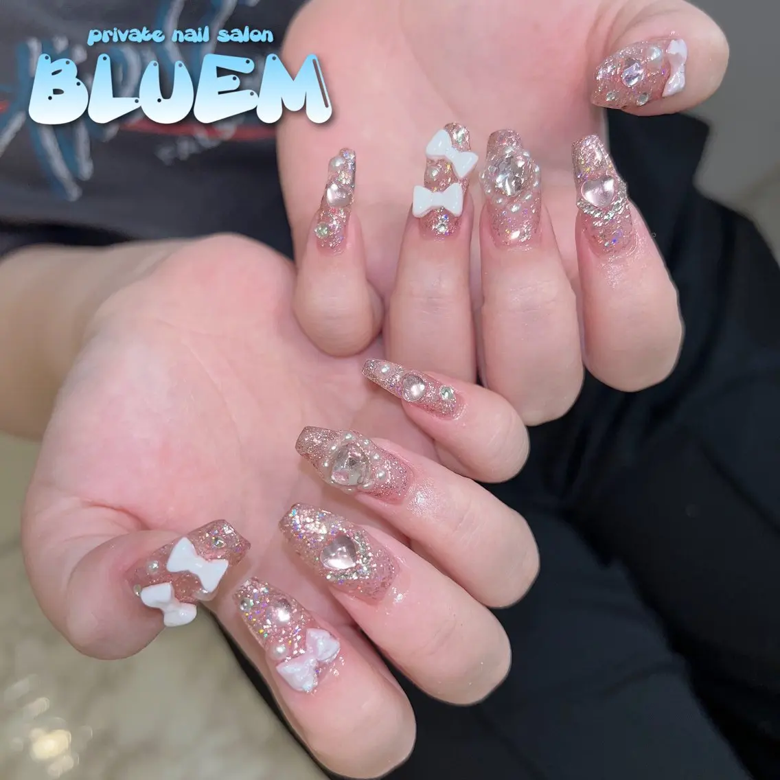 ネイル ハンドネイル BLUEM なな🐶のネイルデザイン