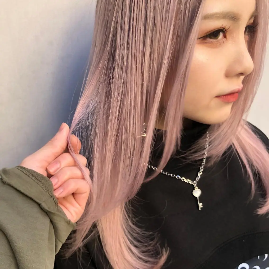 カラー Su-chi-🧴 /ミルクティーカラーのヘアスタイル