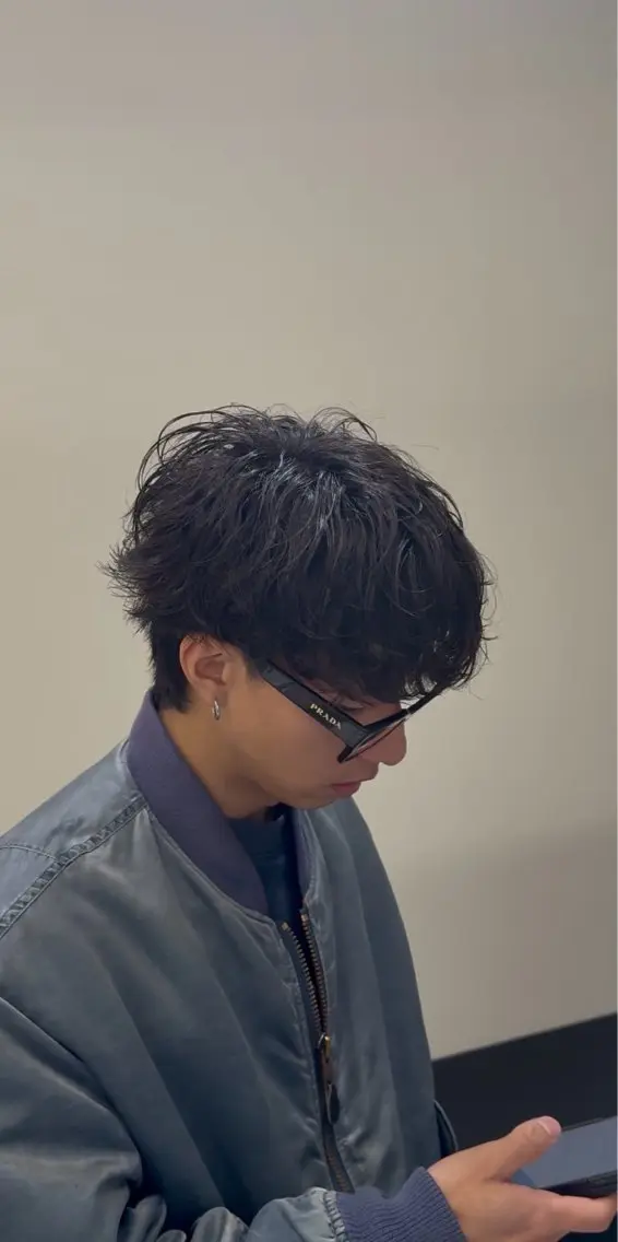 メンズ 竹内 怜央のヘアスタイル
