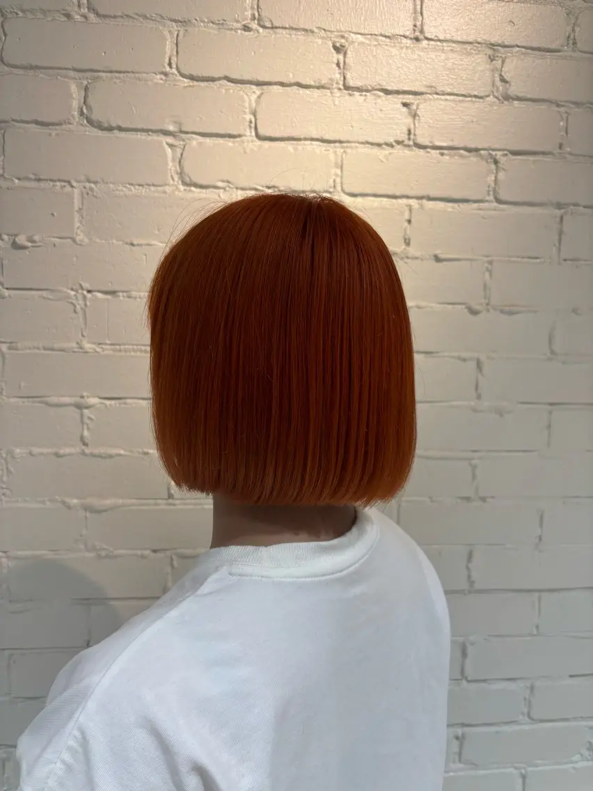 ショート カラー オレンジ ⭐️ダブルカラー⭐️ ｼｭﾝ⭐️のヘアスタイル