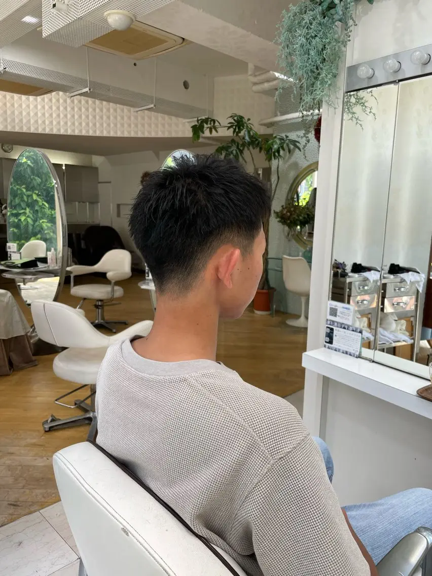 メンズ カット 青木 あおいのヘアスタイル
