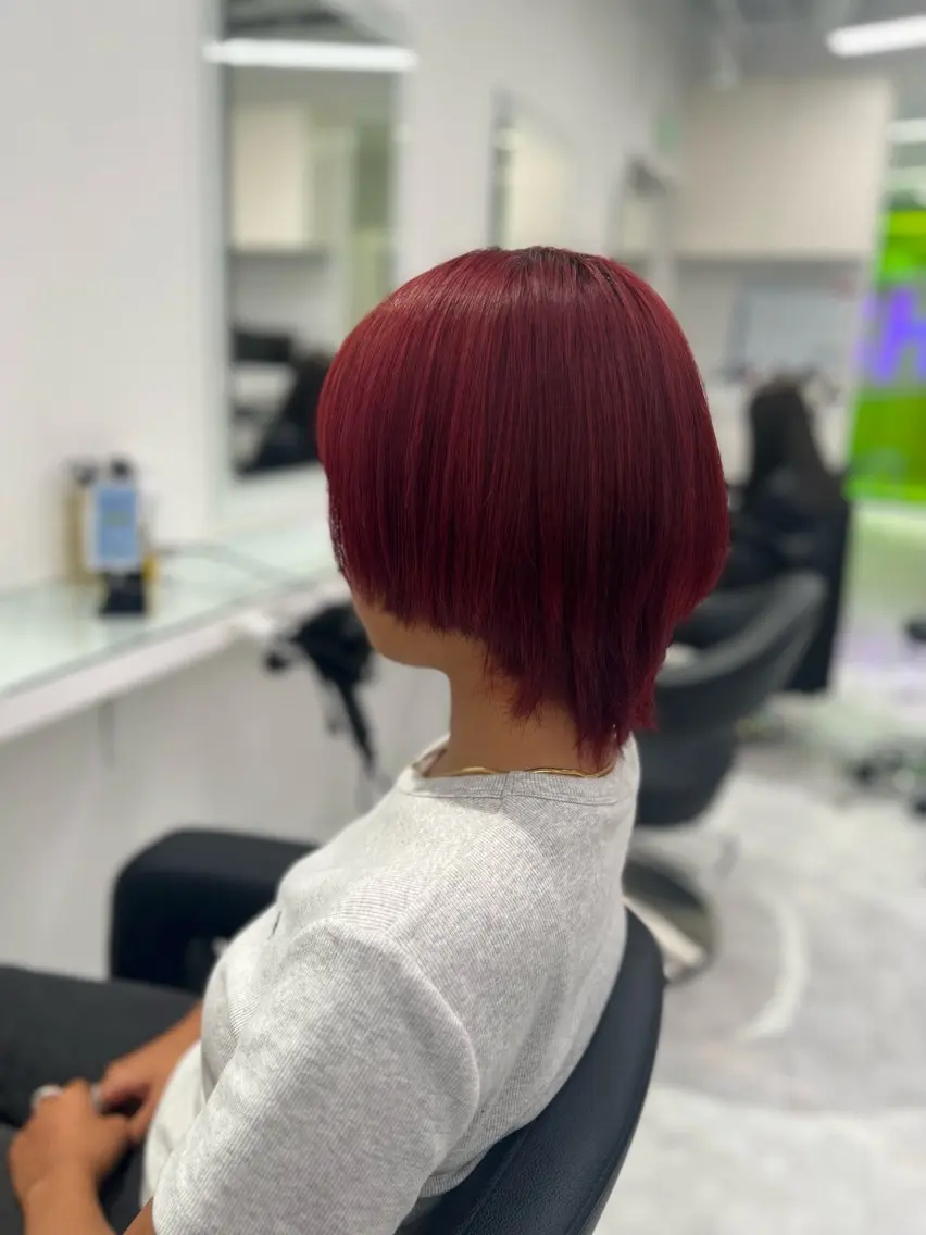 カラー ヘアカラー トリートメント ヘッドスパ ヘアセット ブリーチなし透明感 💗RYOTAのヘアスタイル