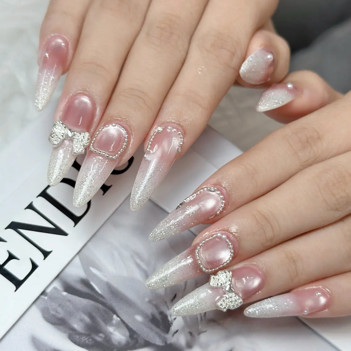 ネイル ハンドネイル Aura Nail HanNaのネイルデザイン