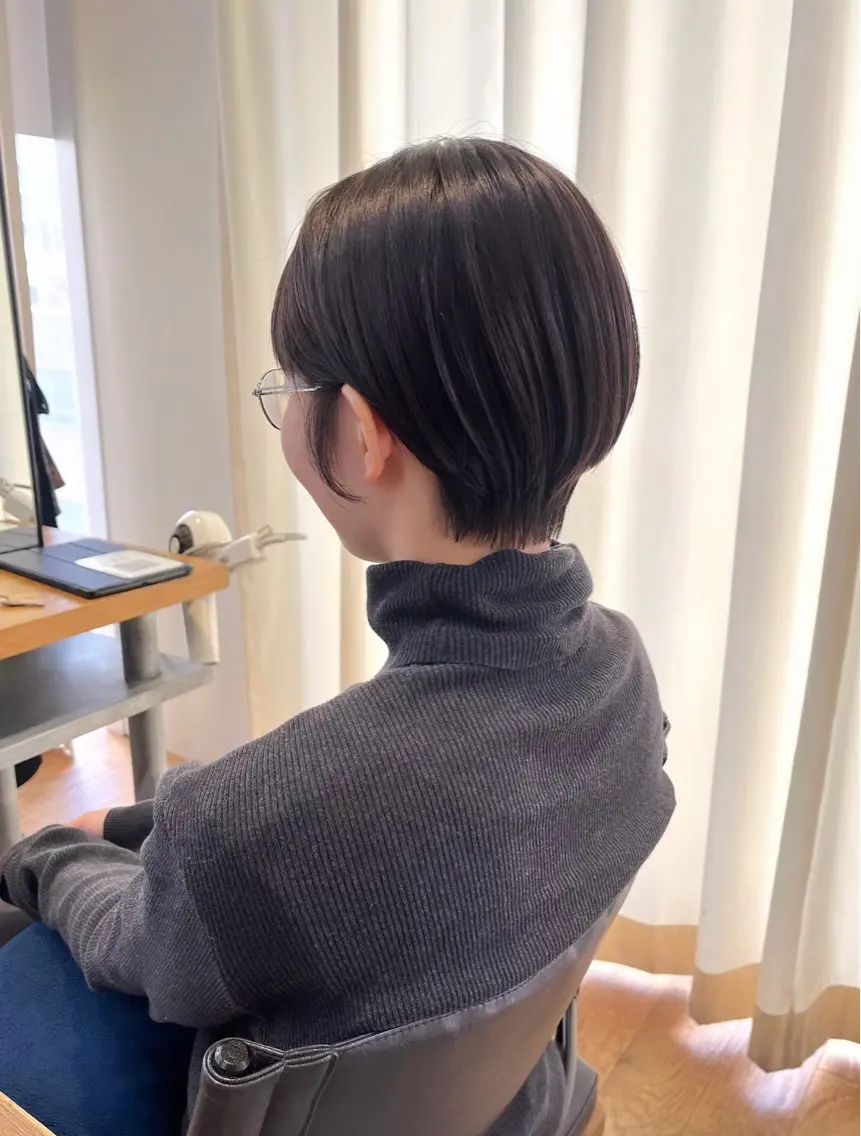 ショート ショートヘア カット ヘアカラー トリートメント SANA /レイヤー/ショートのヘアスタイル