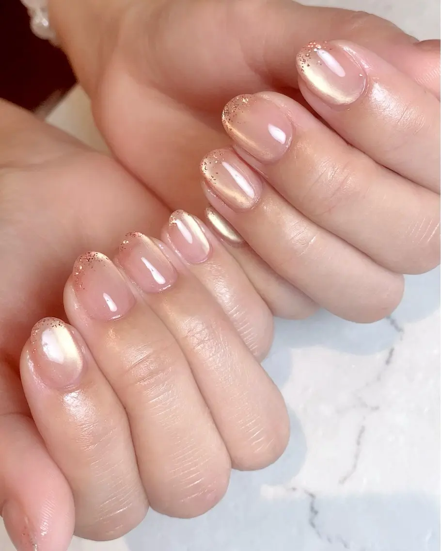 ネイル ラメ(グリッター) プライベートサロン Rのネイルデザイン