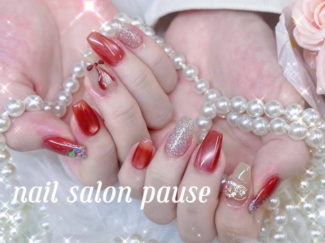 ネイル ハンドネイル ハンドケア nail salon pause✨のネイルデザイン