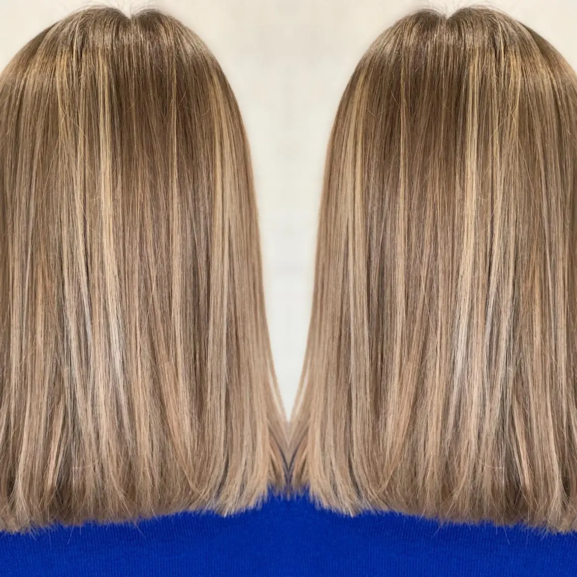 ミディアム カラー LUXBE LUCEのヘアスタイル