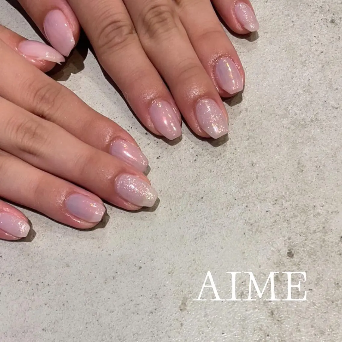 ネイル アートネイル ハンドネイル AIME （momo）のネイルデザイン