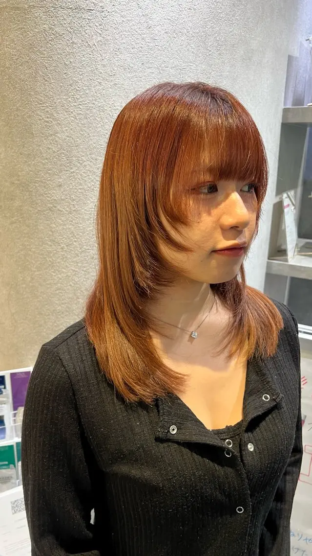 【U30】顔周りカットの写真