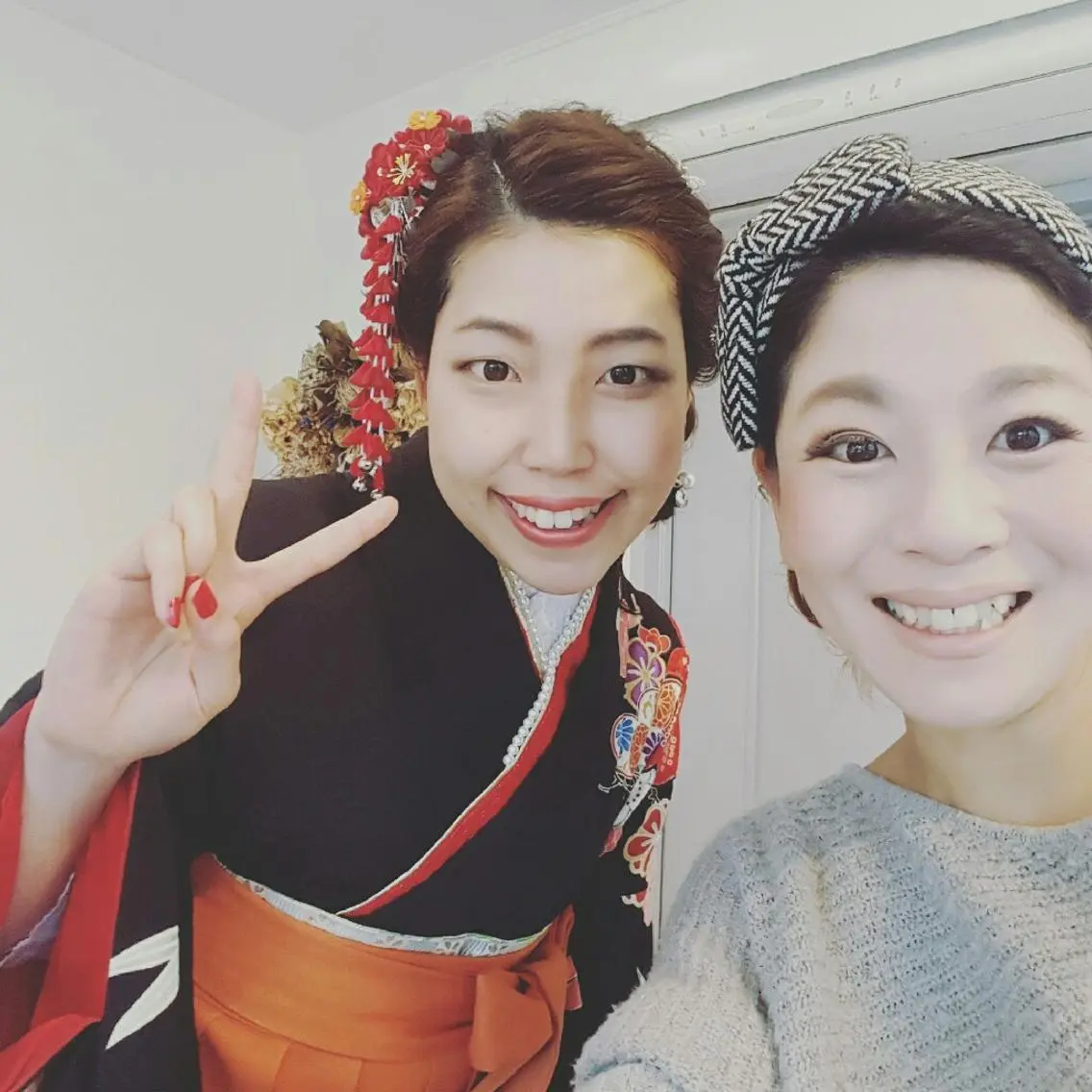ヘアアレンジ 着付け spa hair ark 富井直美のヘアスタイル