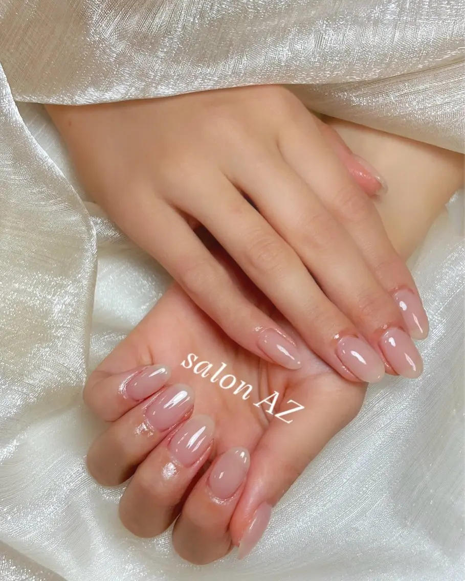 ネイル ワンカラーネイル salon AZのネイルデザイン
