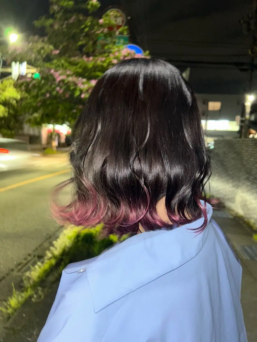 カラー ヘアカラー 植吉 琉月のヘアスタイル