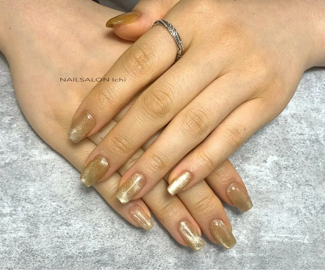 ネイル ジェルネイル マグネットネイル ハンドネイル NAILSALON Ichiのネイルデザイン
