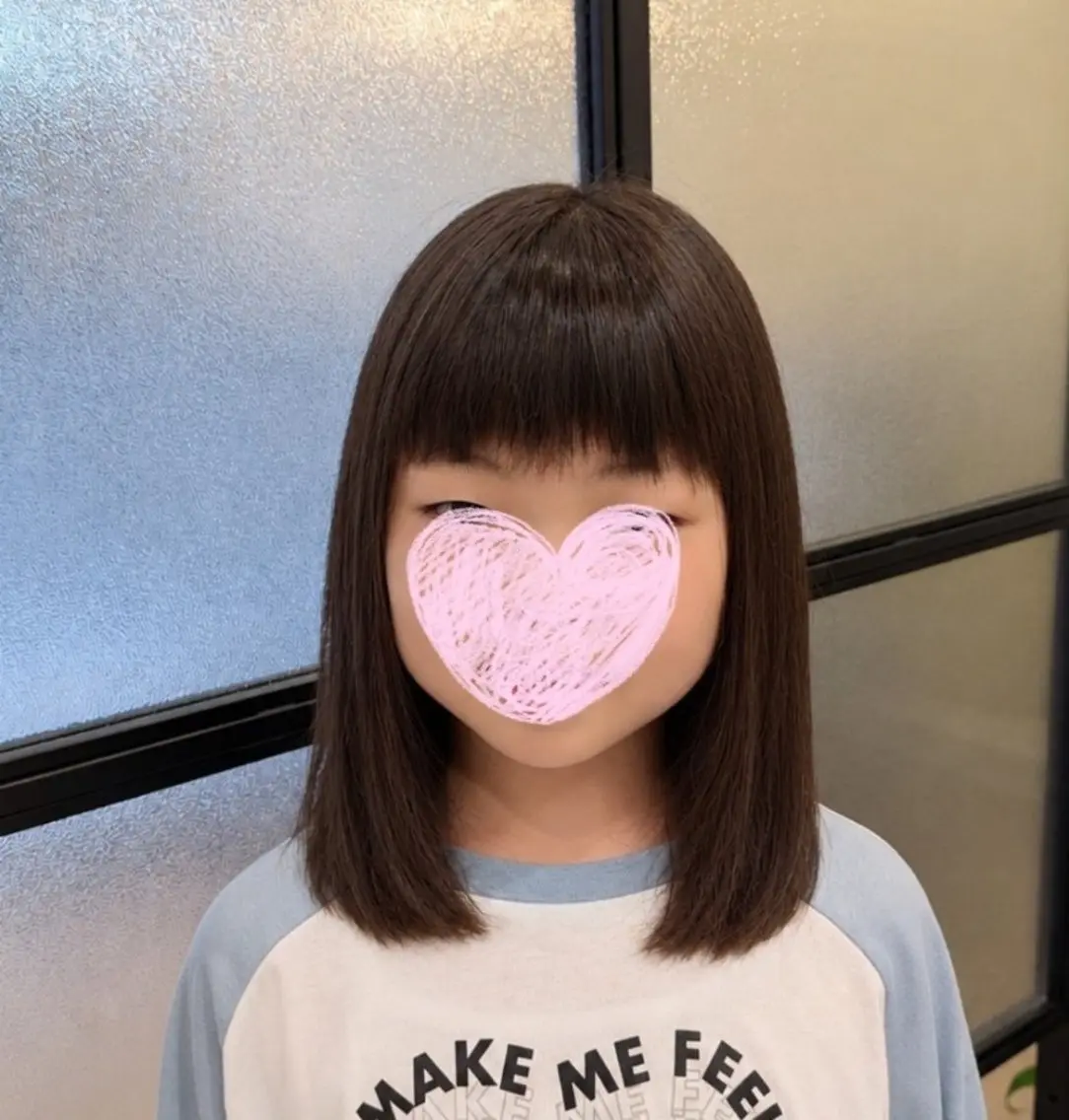 キッズ カット 吉田 彩/艶髪/ ハイライト/メンズのヘアスタイル