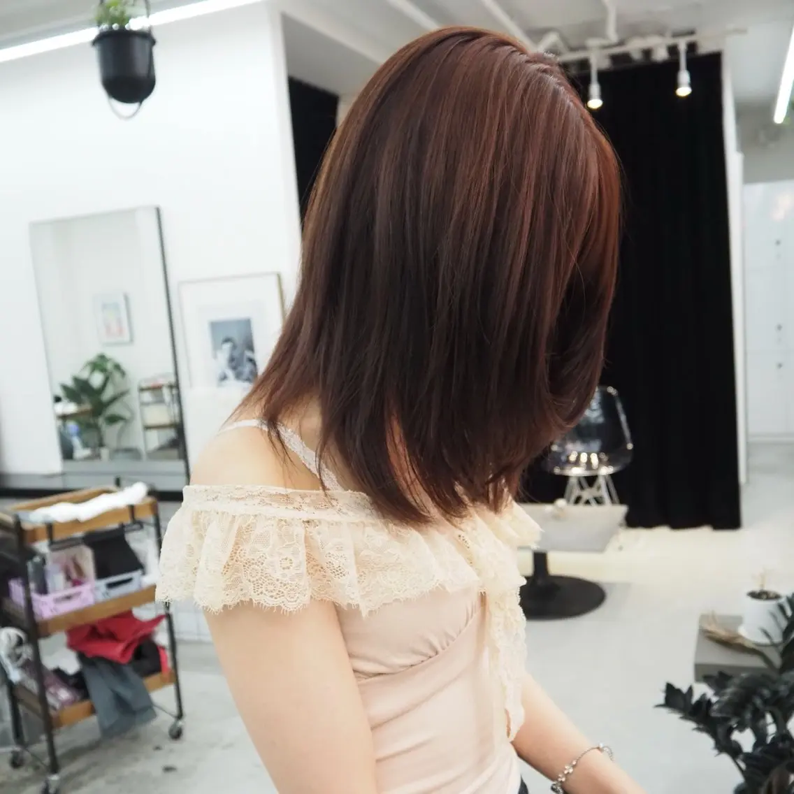 ロング カラー ブリーチ ブラウンカラー 透明感カラー ブリーチなしカラー ピンクカラー ヘアカラー トリートメント yuki/矢場町/ JILLSTUDIOのヘアスタイル