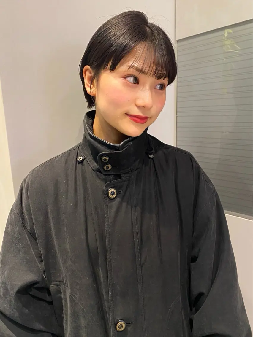 ショート カラー カット ヘアカラー トリートメント mai / linoah˚✧のヘアスタイル
