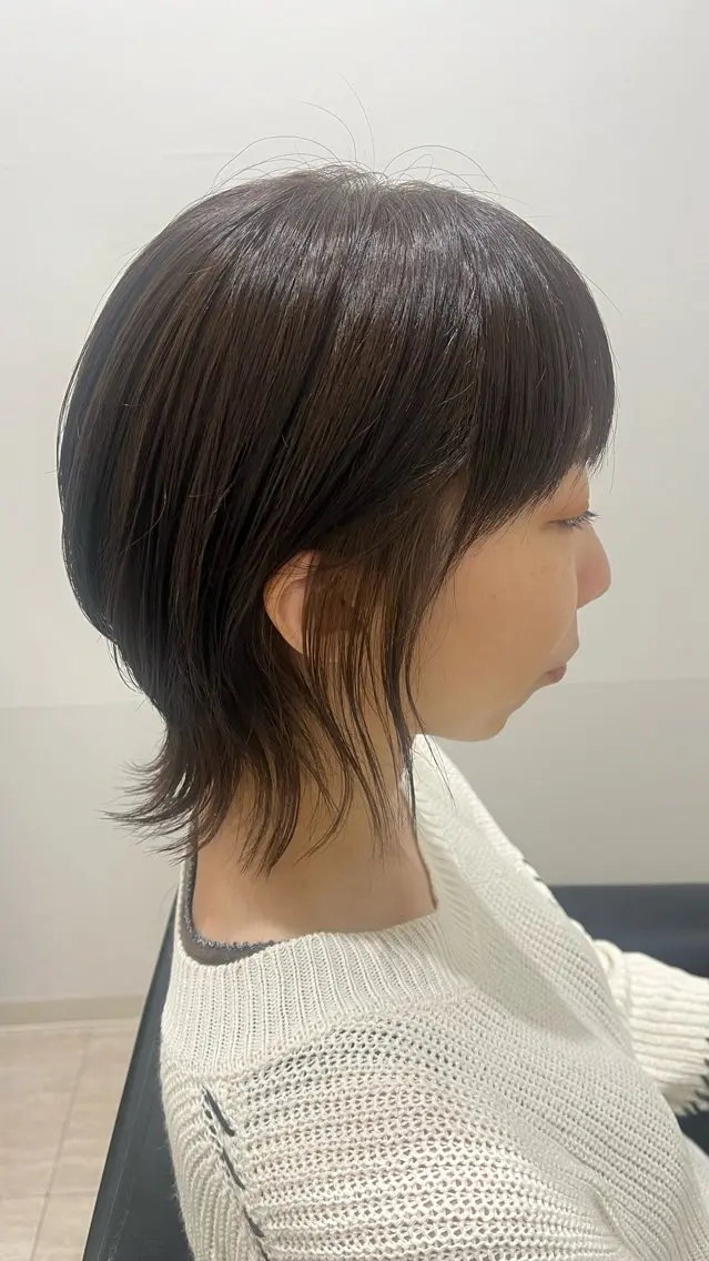 ミディアム ハイレイヤー レイヤーカット ウルフカット tocca🪴 ARISA🕊️のヘアスタイル