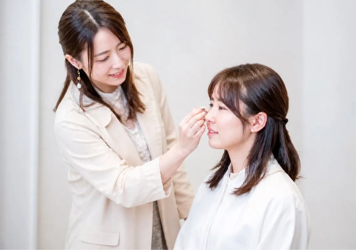 【メイク付】パーソナルカラー診断+メイクカラーアドバイスの写真
