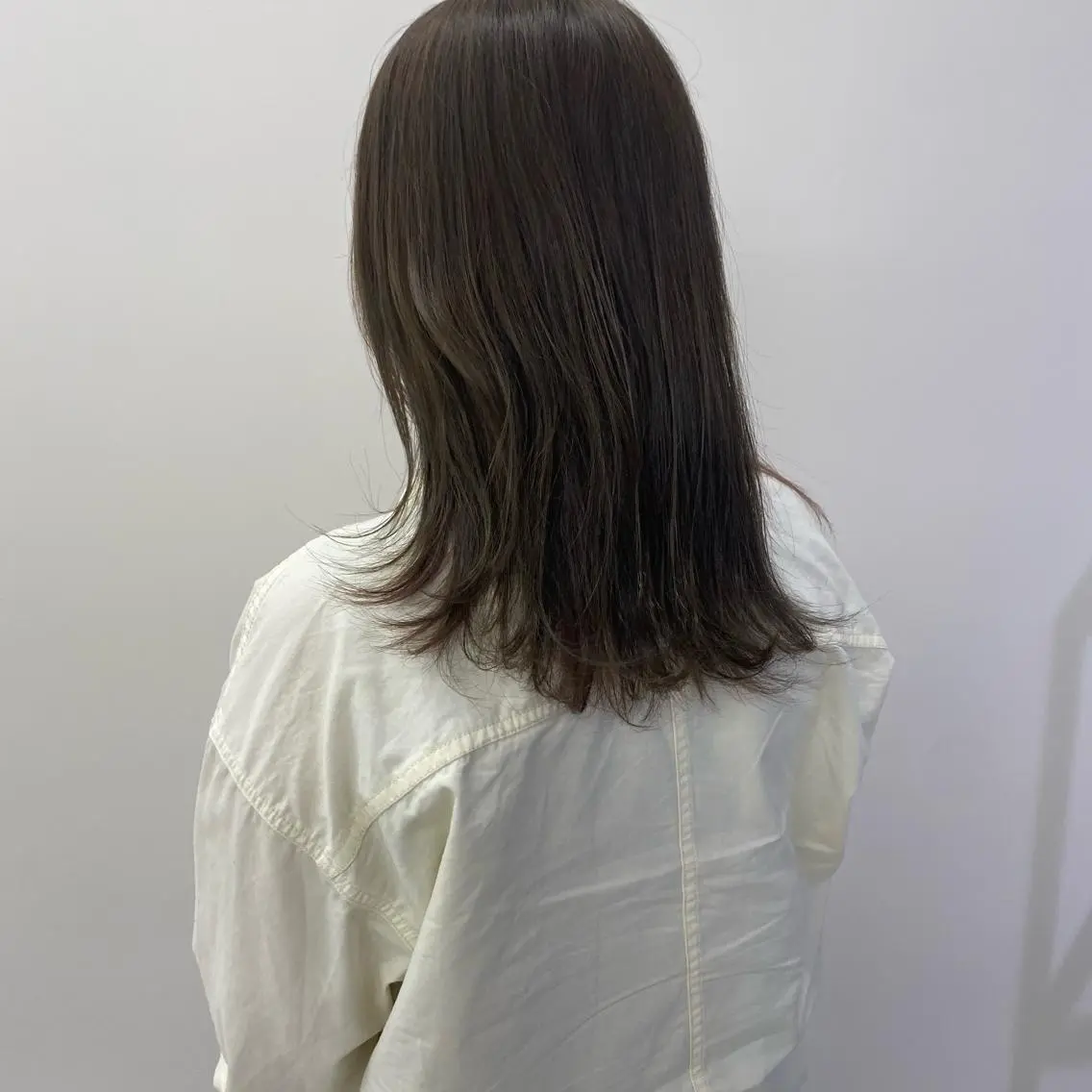 ロング カラー 髪質改善 ヘアカラー トリートメント SANC hair salonのヘアスタイル