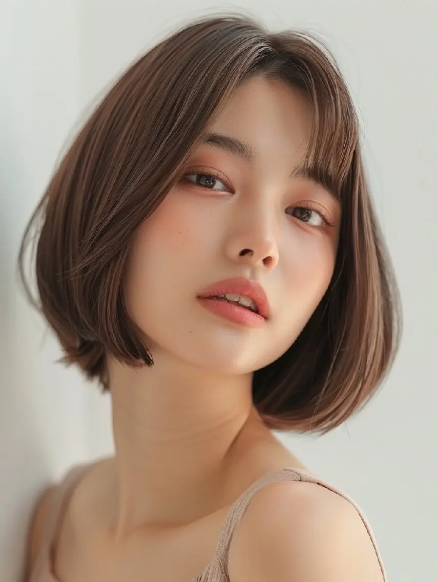 ショート 束感まつぱ🫧 なつき🫧のヘアスタイル