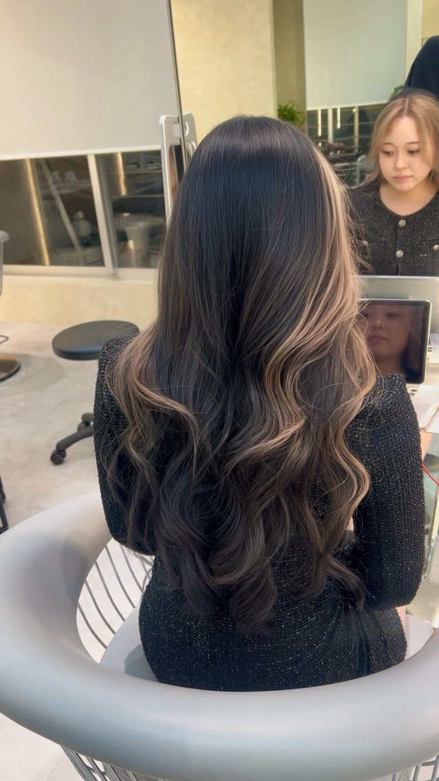 ロング hearts. 穴見ゆうとのヘアスタイル