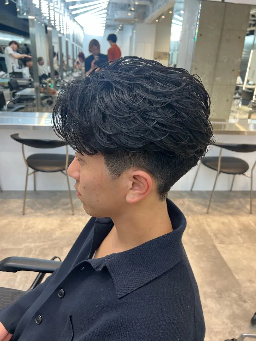 パーマ メンズ カット パーマ 川口 翔太郎（fifth）のヘアスタイル