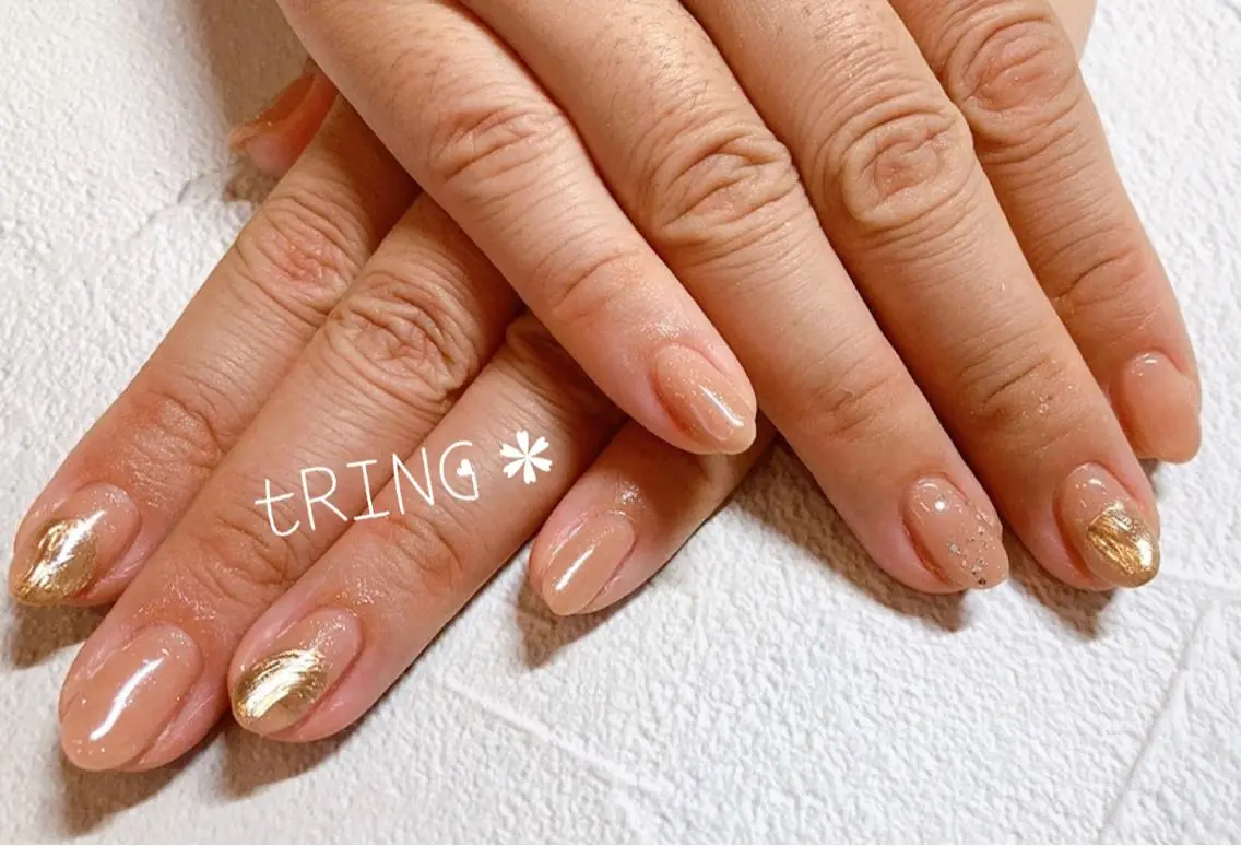 ネイル ハンドネイル tRING* しいの木台のネイルデザイン