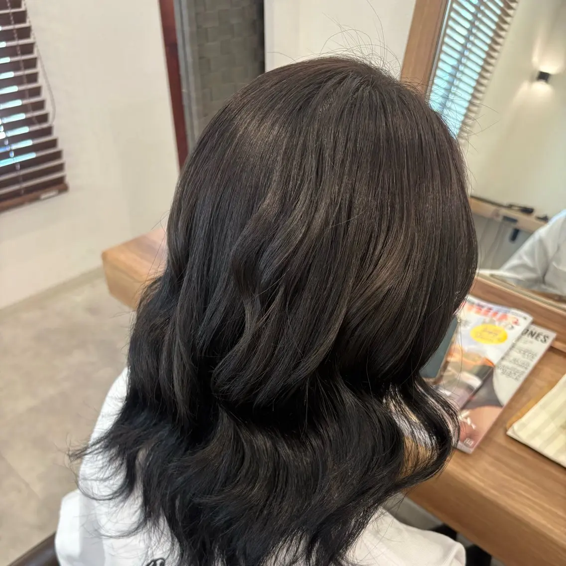 カラー ブラウンカラー ヘアカラー 渡邊 玲来のヘアスタイル