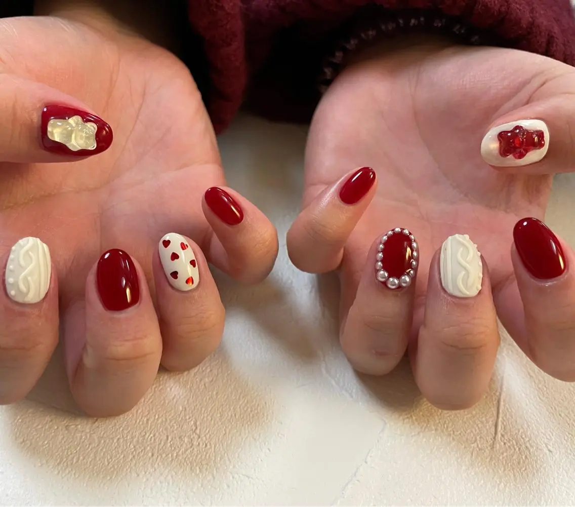 ネイル SUN Nailパラ ジェルフィルイン取扱のネイルデザイン