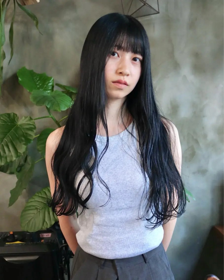 ロング カラー トリートメント 木村陸弥🌿似合わせ 再現性メンズヘアのヘアスタイル