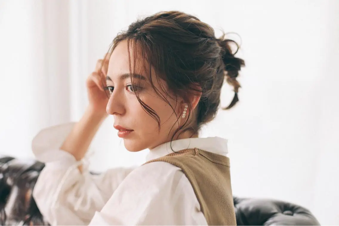 セミロング カラー 艶髪 ♡Tomiyaのヘアスタイル