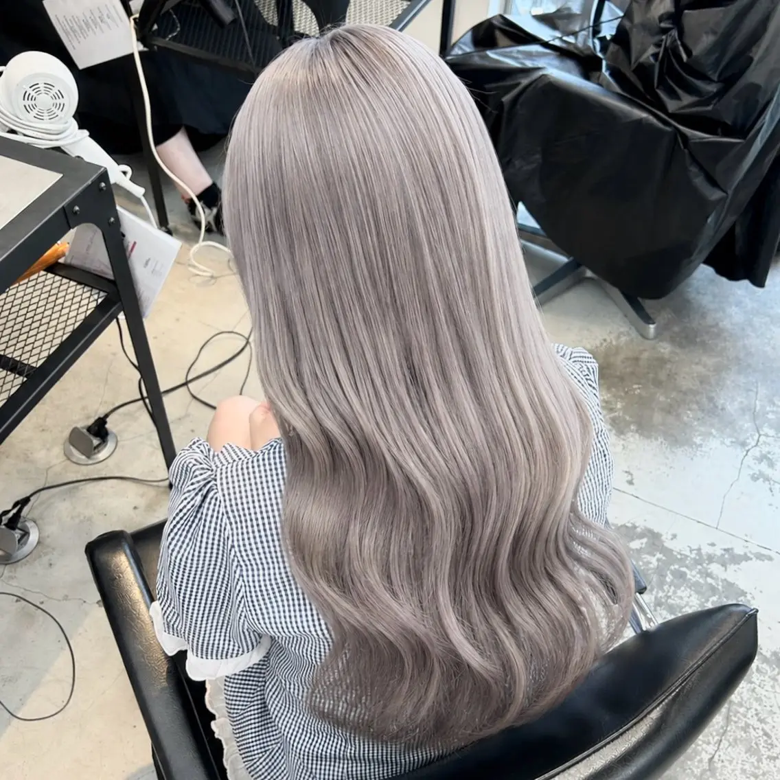ミディアム カラー ヘアアレンジ ヘアカラー 🎀ブリーチ×レイヤ ー🎀 ♡さや♡のヘアスタイル