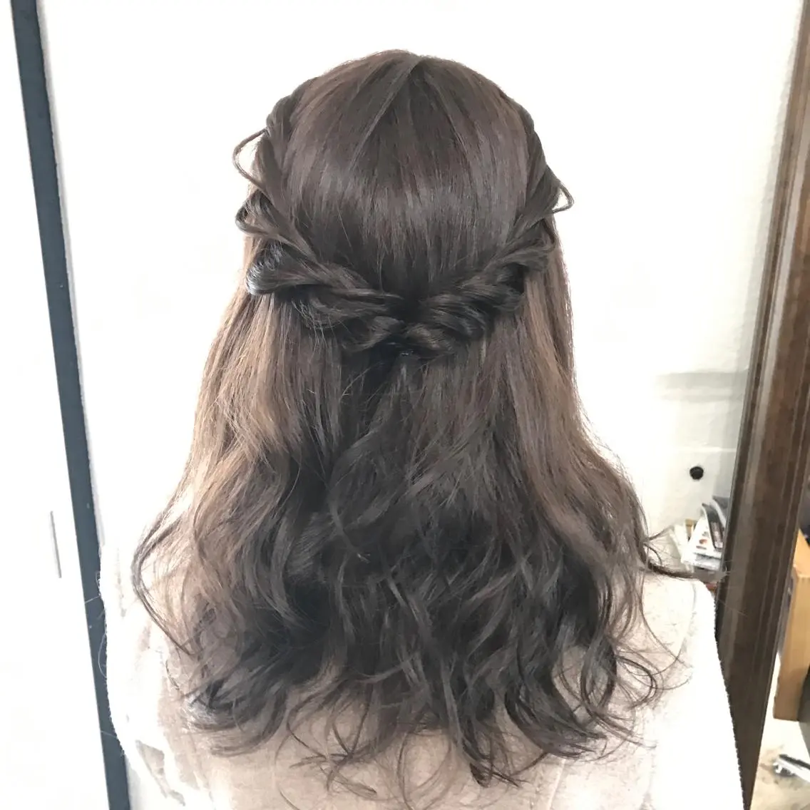 カラー ヘアアレンジ アッシュ ラベンダーカラー ラベンダーアッシュ K-POP好き美容師 🇰🇷Kai.Yのヘアスタイル