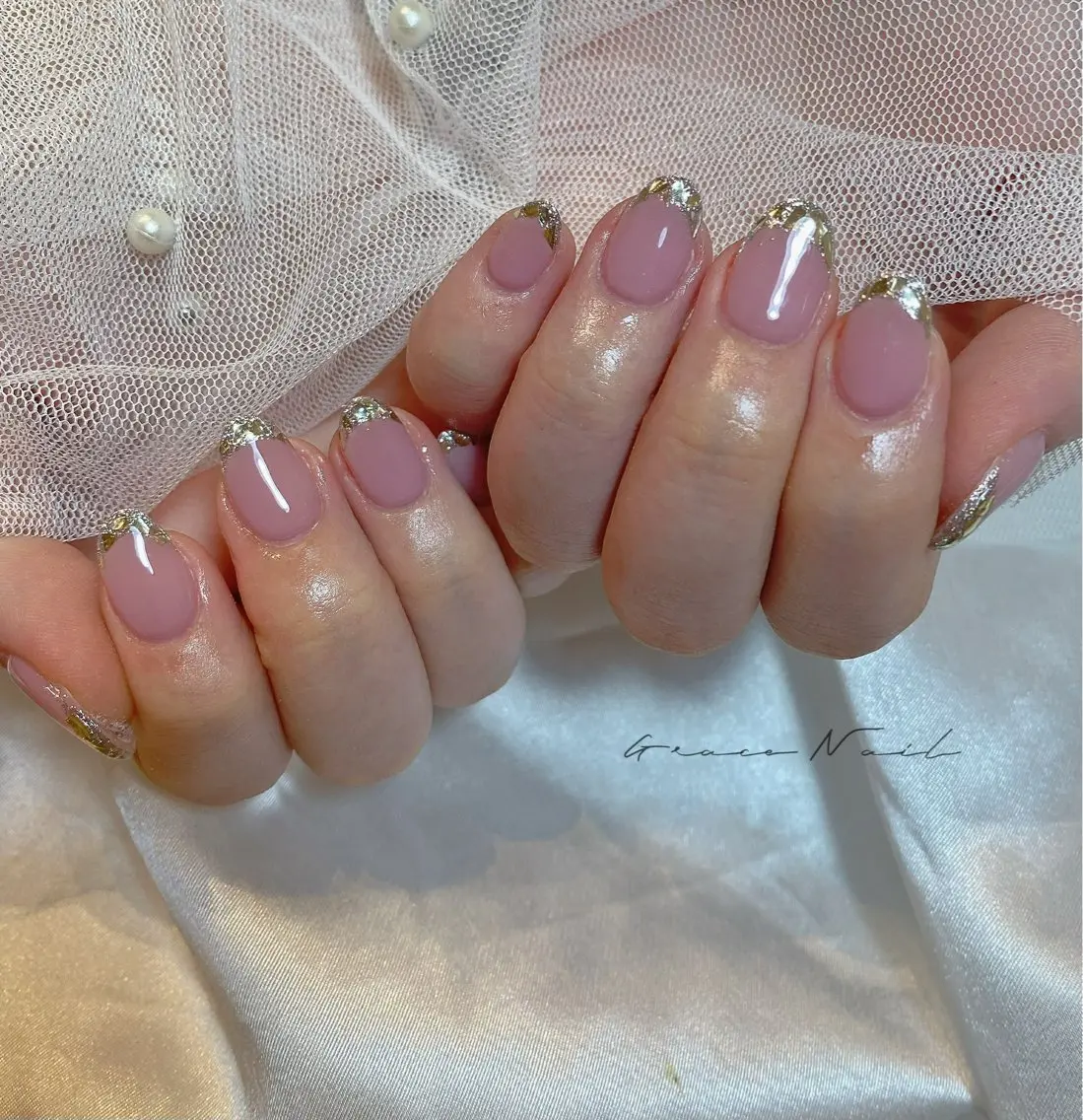 ネイル ハンドネイル ☆*。Grace Nail。*☆のネイルデザイン